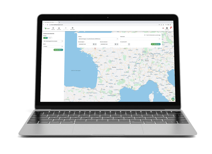 Plateforme web de réservation