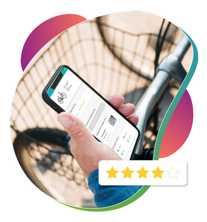 Vélopartage application