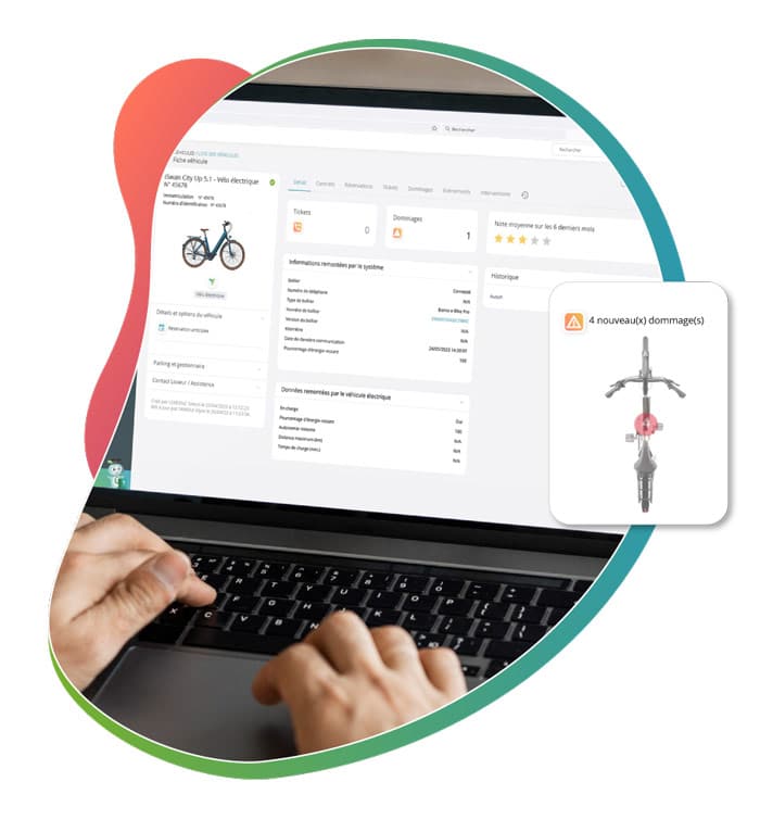 Vélopartage, plateforme de gestion